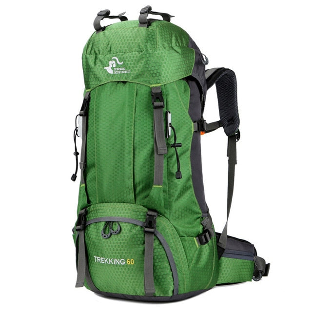 New 50L & 60L Outdoor Backpack Camping Climbing Bag Waterproof Mountaineering