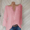 5XL Large Size Blouse 2020 Spring Autumn Lace Casual Blouses Femme Shirt Women V-neck Top Female White Blouse Long Sleeve Shirts - Surprise store