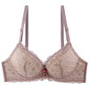 PariFairy Sexy Lace Adjusted Straps Bra Women Padded Lingerie Push Up Bras Plus Size Bra Add Two Cup Underwire Brassiere B C Cup