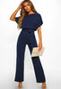 Dropship Jumpsuit Rompers Womens Overalls Women Jumpsuits 2019 Streetwear Plus Size Romper Spring Summer Lace-up Short Sleeve - Surprise store