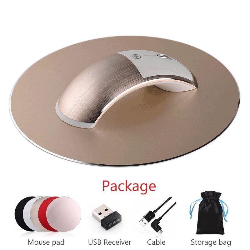 2.4G USB Wireless+Bluetooth Mouse Rechargeable Silent Gaming Mouse For Macbook Lenovo HP Dell - Surprise store