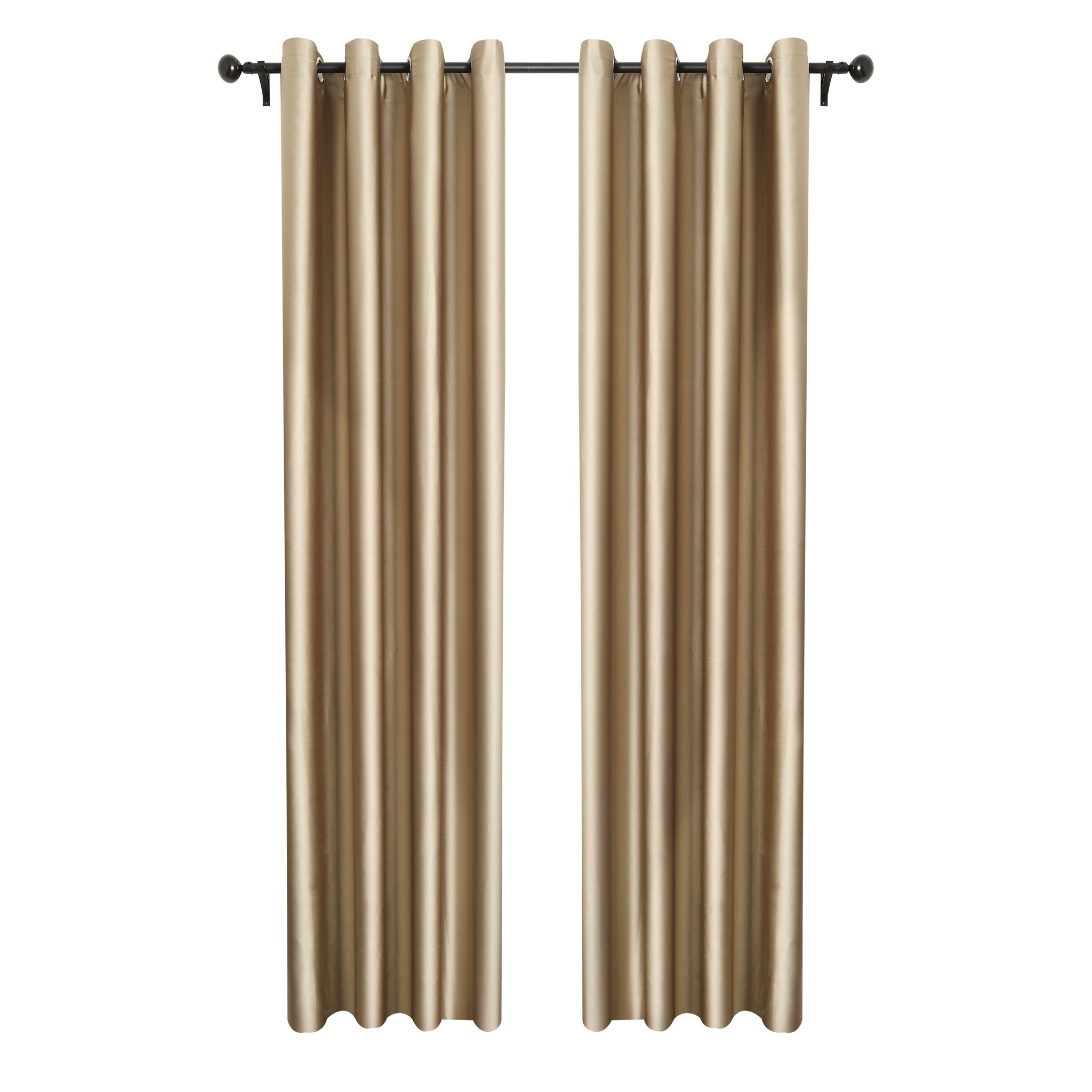TONGDI Blackout Curtains Modern Lustrous High-grade Solid Color Panel Home Hotel For Living Room Bedroom Shading Noise Reduction