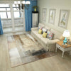 TONGDI Large Carpet Anti-skid Modern Elegant Artistic Printing Mat Soft Heavy Luxury Decor For Home Parlour LivingRoom Bedroom