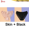 DERUILADY Sexy Perspective Lace Panties Women Comfortable Cotton Bottom Panties Ladies Lingerie Low Rise Seamless Underwear