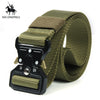 NO.ONEPAUL Men's casual fashion tactical belt alloy automatic buckle