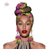 African Headtie Print Headwrap Ankara Wax Fabric 100% Pure Cotton Scarf Kente Scarves Dashiki Printing For Women Lady New Wyb56 - Surprise store