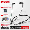Original Lenovo HE05 Bluetooth Headphone 0.6m Wireless Earphone