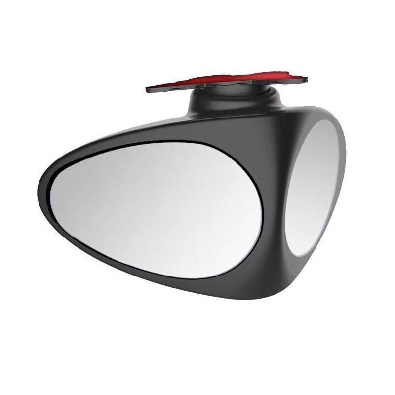 2 in 1 Car Convex mirror & Blind Spot Mirror Wide Angle Mirror 360 Rotation Adjustable Rear View Mirror View front wheel - Surprise store