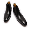 Winter Boots Men Ankle Boots Double Monk Strap High Grade Black Brown Office Wedding Casual Men's Dress Leather Shoes Men