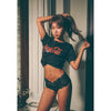 SP&CITY Elegant Flower Patterned Lace Panties Women Hollow Out Seamless Underwear Transparent Briefs Female Sexy Lingerie Thong