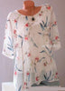 Summer Floral Print Women Blouse 5XL Plus Size Chiffon Blouses Half Sleeve Beach Shirt Office Work Shirts Blusas Feminina Tops - Surprise store