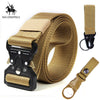 NO.ONEPAUL Men's casual fashion tactical belt alloy automatic buckle