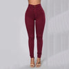 2019 Slim Professional Trousers Women Western-style Trousers White Black Pants High Waist Plus Size Formal Female Pencil Pants - Surprise store