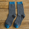 High Quality Men cotton Harajuku socks double stitches Compression Socks for Men's Winter Warm Business Dress Sock Long 5Pairs