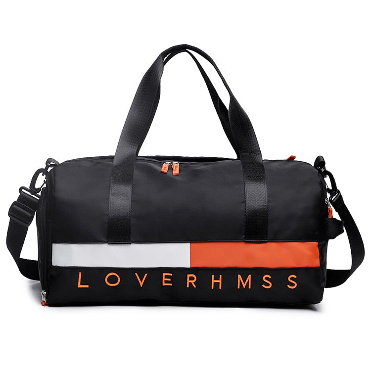 Outdoor Waterproof Nylon Sports Gym Bags Men Women Training Fitness Travel Handbag