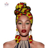 African Headtie Print Headwrap Ankara Wax Fabric 100% Pure Cotton Scarf Kente Scarves Dashiki Printing For Women Lady New Wyb56 - Surprise store