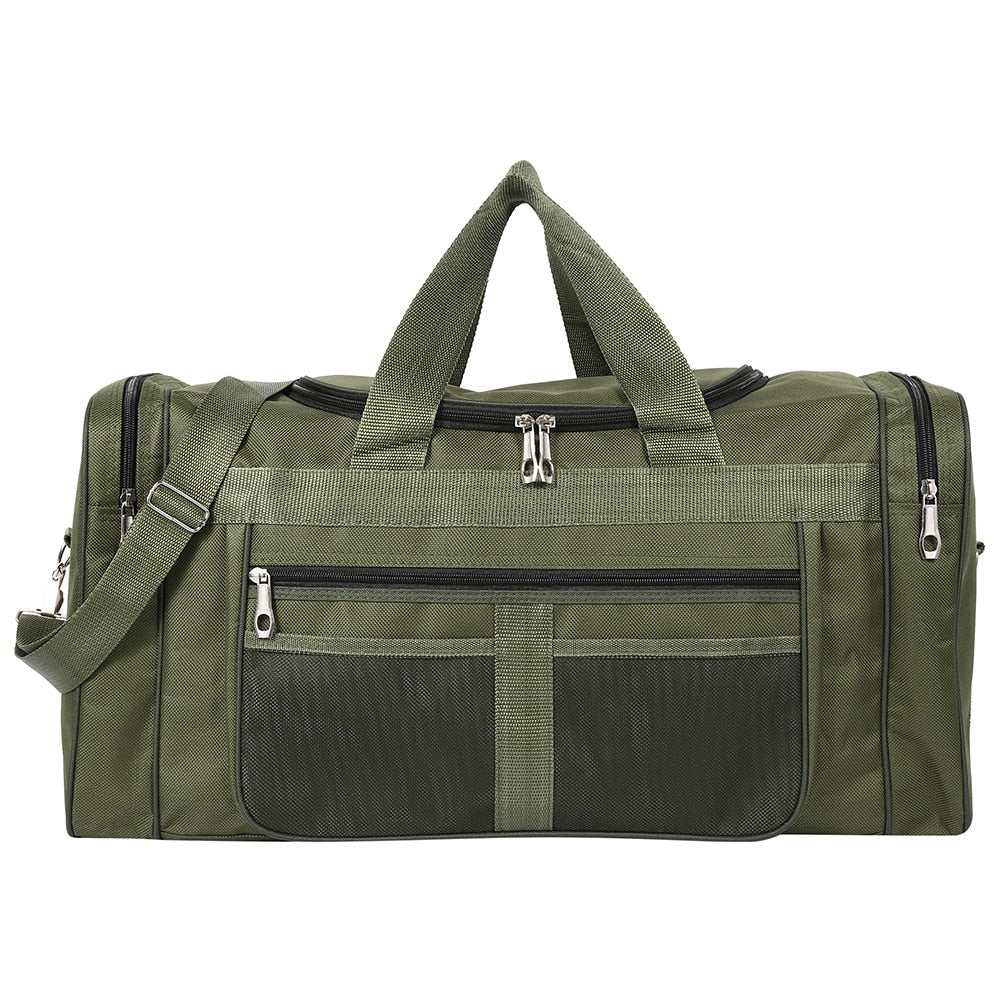 Gym Bag Nylon Hand Duffel Sports Bags Men Training Tas for Shoes Fitness