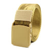 New Men and Women Canvas Nylon Belt Fashion Automatic Buckle Belts Women