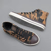 Spring New Men's High-top Canvas Shoes Korean Fashion Camouflage Vulcanized Shoes Round Toe Trend Tie Sneaker Rubber Men Boots - Surprise store