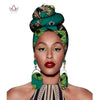 African Headtie Print Headwrap Ankara Wax Fabric 100% Pure Cotton Scarf Kente Scarves Dashiki Printing For Women Lady New Wyb56 - Surprise store