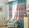 TONGDI Children Printing Lovely Animal Blackout Curtains High-grade Decoration For Home Parlor Sitting Room Bedroom Living Room