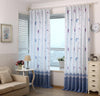 TONGDI Children Blackout Curtain Cartoon Fantsy Night Sky Kawaii Lovely Star Moon Print Decor For Home Parlou Bedroom LivingRoom