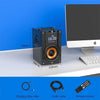 2200mAh Big Power Bluetooth Speaker Subwoofer Wireless Portable Heavy Bass Stereo Speakers Music Player LCD Display FM Radio TF - Surprise store