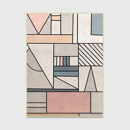 Creative Geometric Patterns Carpets Large Living Room Bedroom Tea Table Nordic Style Area Rugs Home Decor Anti-Skid Floor Mats - Surprise store
