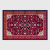 Persian Style Area Rugs Luxury Red Flower Printed Large Carpets for Living Room Bedroom Decor Tapete Kitchen Anti-Slip Floor Mat