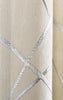 Silver Jacquard Chenille Blackout Curtains Drape For Bedroom Home Deco Curtain Blind Window Treatment Curtain For Living Room