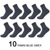 10 Pairs/Lot Men Bamboo Fiber Socks Men Compression Harajuku Long Socks Business Casual Mens - Surprise store