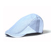 Fashion Beret Hat Casquette Cap Cotton Hats For Men Women Stripe Visors Sun Hat Gorras Planas Flat Caps Adjustable