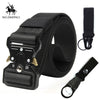 NO.ONEPAUL Men's casual fashion tactical belt alloy automatic buckle