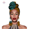 African Headtie Print Headwrap Ankara Wax Fabric 100% Pure Cotton Scarf Kente Scarves Dashiki Printing For Women Lady New Wyb56 - Surprise store