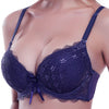 PariFairy Sexy Lace Adjusted Straps Bra Women Padded Lingerie Push Up Bras Plus Size Bra Add Two Cup Underwire Brassiere B C Cup