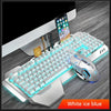 K680 Gaming Wireless Keyboard and Mouse kit Rechargeable Metal Panel RGB Backlit Waterproof Keyboard Mouse Set - Surprise store