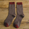 High Quality Men cotton Harajuku socks double stitches Compression Socks for Men's Winter Warm Business Dress Sock Long 5Pairs