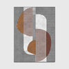 Nordic Creative Carpets White Gray Geometric Striped Living Room Kids Room Anti-Skid Area Rug Bedroom Sofa Coffee Desk Floor Mat - Surprise store