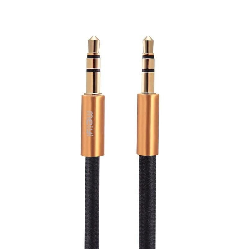 MEIYI 3.5 mm Jack Aux Audio Cable Male to Male Car Aux Cable Gold Plated Auxiliary Cable for Car / iPhones / Media Players - Surprise store