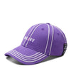 19Spring and Autumn New Letter Embroidery Baseball Cap Men and Women Outdoor Trends Wild Cap Korean Fashion Hat - Surprise store