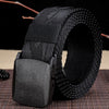 New Men and Women Canvas Nylon Belt Fashion Automatic Buckle Belts Women