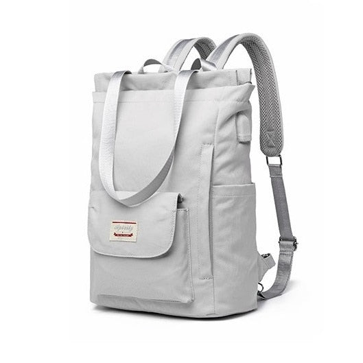 Waterproof Stylish Laptop Backpack women 13 13.3 14 15.6 inch Korean Fashion Oxford Canvas USB College Backpack bag female 2019