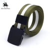 NO.ONEPAUL Men's casual fashion tactical belt alloy automatic buckle
