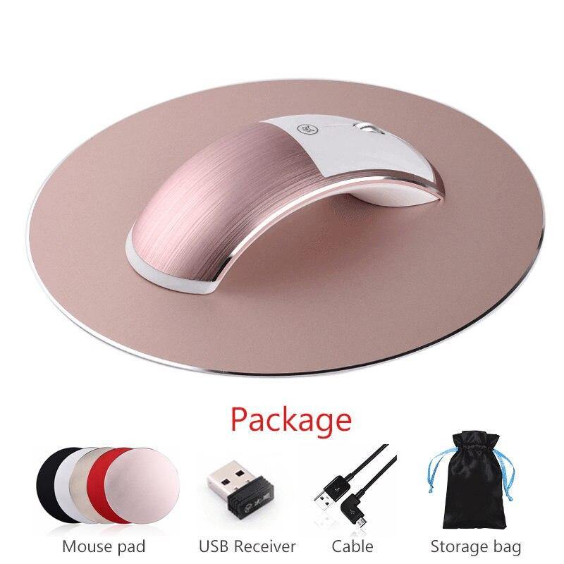 2.4G USB Wireless+Bluetooth Mouse Rechargeable Silent Gaming Mouse For Macbook Lenovo HP Dell - Surprise store
