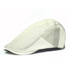 Fashion Beret Hat Casquette Cap Cotton Hats For Men Women Stripe Visors Sun Hat Gorras Planas Flat Caps Adjustable