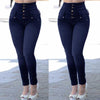 New Fashion Sexy Women High Waist Long Jeans Bandage Pencil Stretch Denim Pants Trousers Female Fashion Street Wear - Surprise store