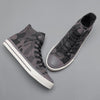 Spring New Men's High-top Canvas Shoes Korean Fashion Camouflage Vulcanized Shoes Round Toe Trend Tie Sneaker Rubber Men Boots - Surprise store