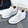 MCCKLE Woman Flat Slip On Casual Shoes Women Autumn Sneakers Platform Ladies Fashion Snake Female Comfortable Plus Size Footwear