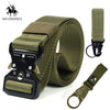 NO.ONEPAUL Men's casual fashion tactical belt alloy automatic buckle