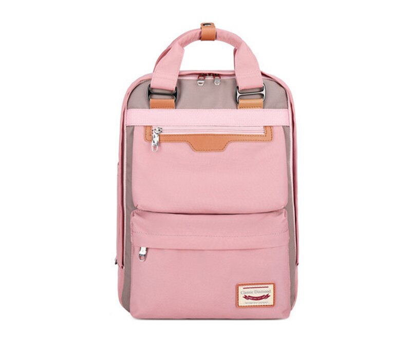 Fashion brand backpack teenage Laptop backpacks for girls Student school bag pink Backpacks Women waterproof Travel bags mochila